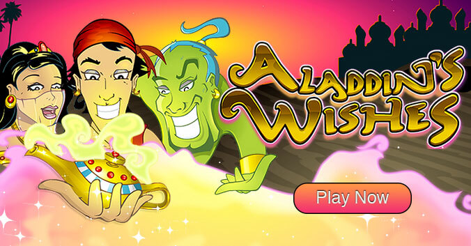Aladdin's wishes pokie game