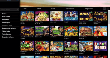 The image shows games available at Acepokies